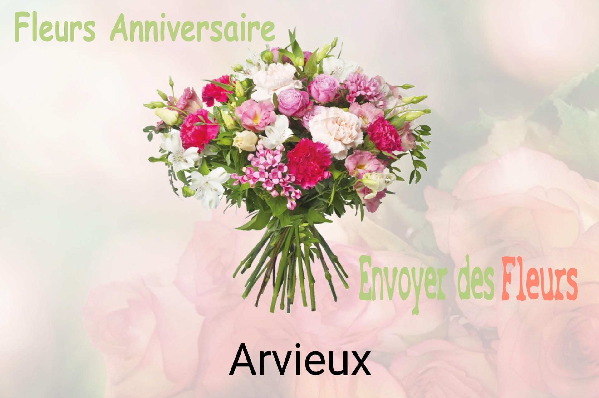 Bouquet de fleurs d’anniversaire livré à Arvieux
