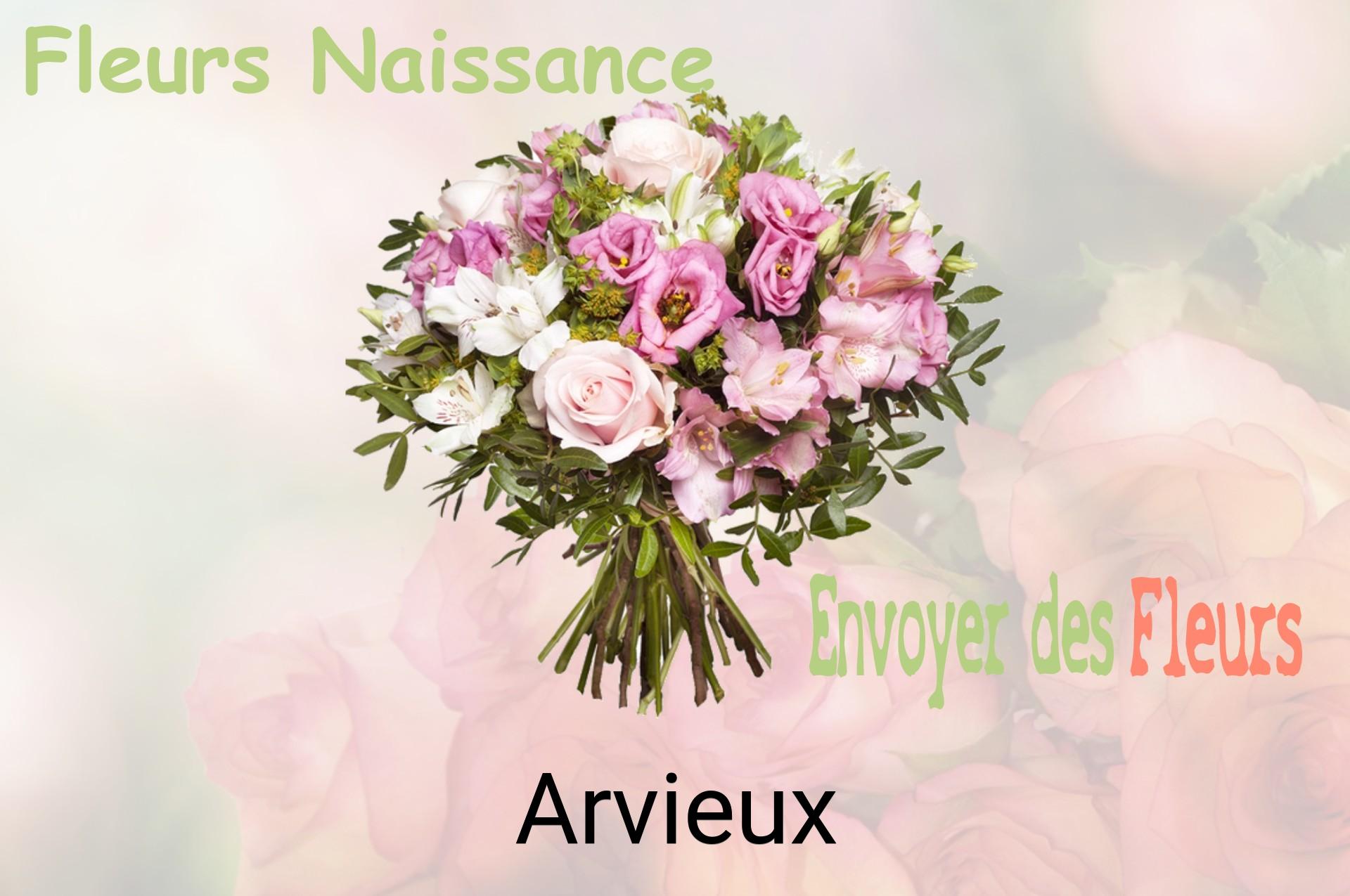 Bouquet de fleurs de naissance livré à Arvieux