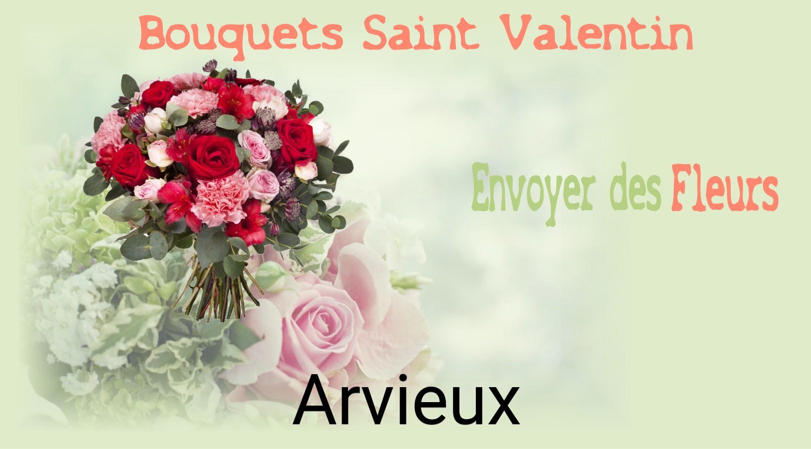 Roses de Saint-Valentin livrées à Arvieux